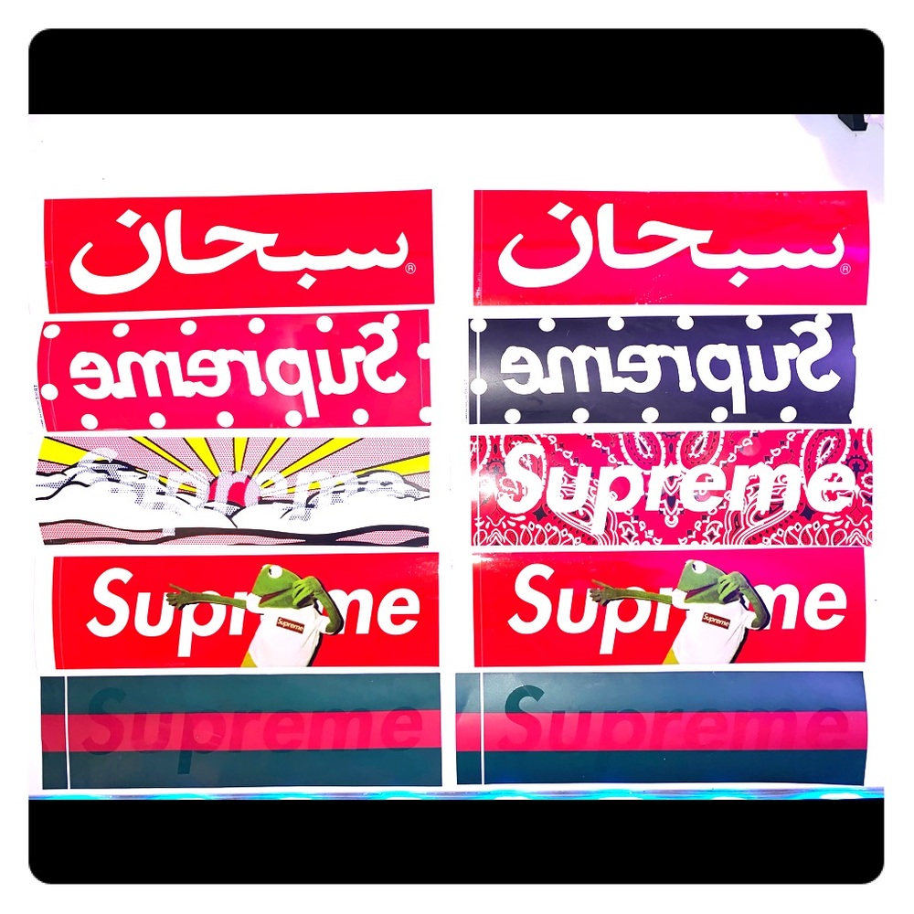 supreme stickers